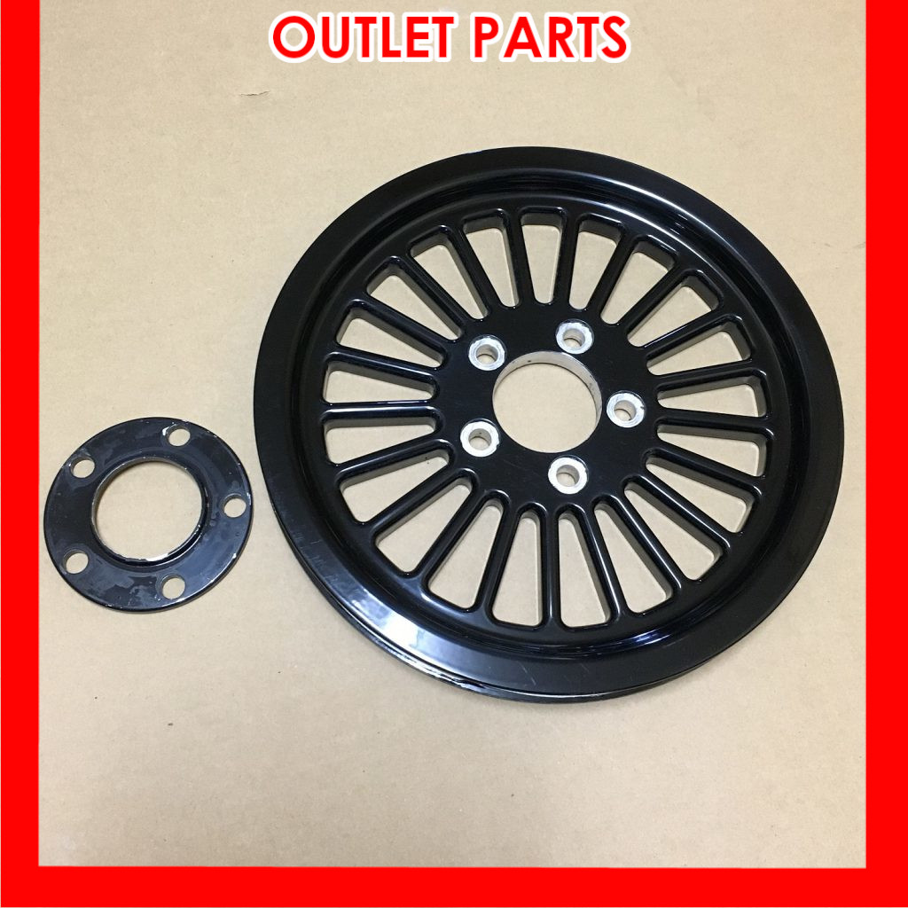こちらは 正規品／シニスターホイール Big Daddy Air Cleaner Cover Black Machined Sinister Wheel  バイク：パークアップ 店 その他ハーレー メーカー