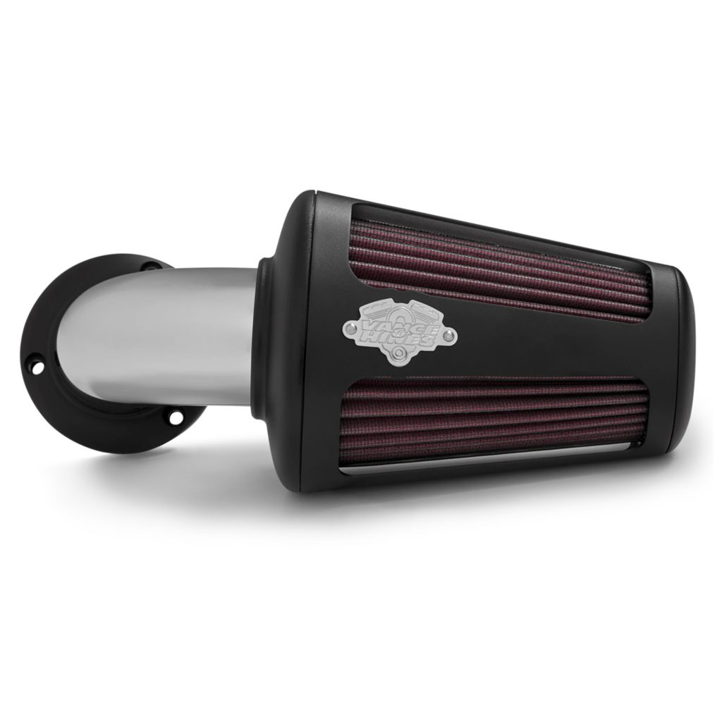 超特価SALE開催 バンス ハインズ VO2 エアクリーナー X クローム TWIN CAM ケーブル2本引き 99-17 FXDLS除く 72341 