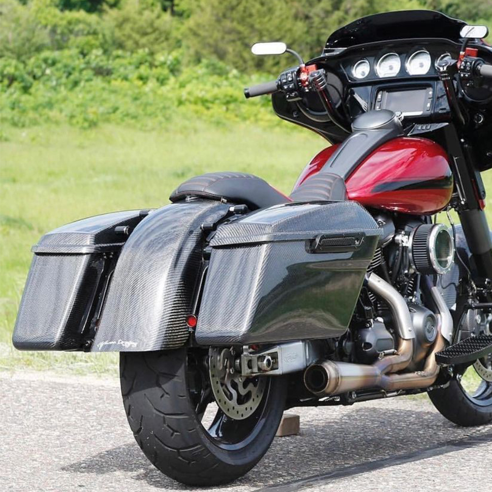 Bagger Carbon Fiber サドルバッグ | ハーレー・カスタム・ワールド