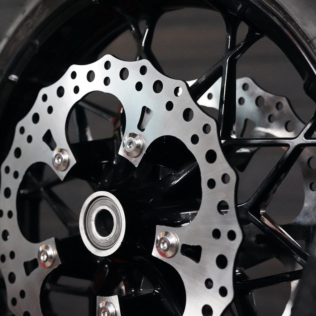 Forged Stainless Floating Brake Rotor Hardware FLT フロント