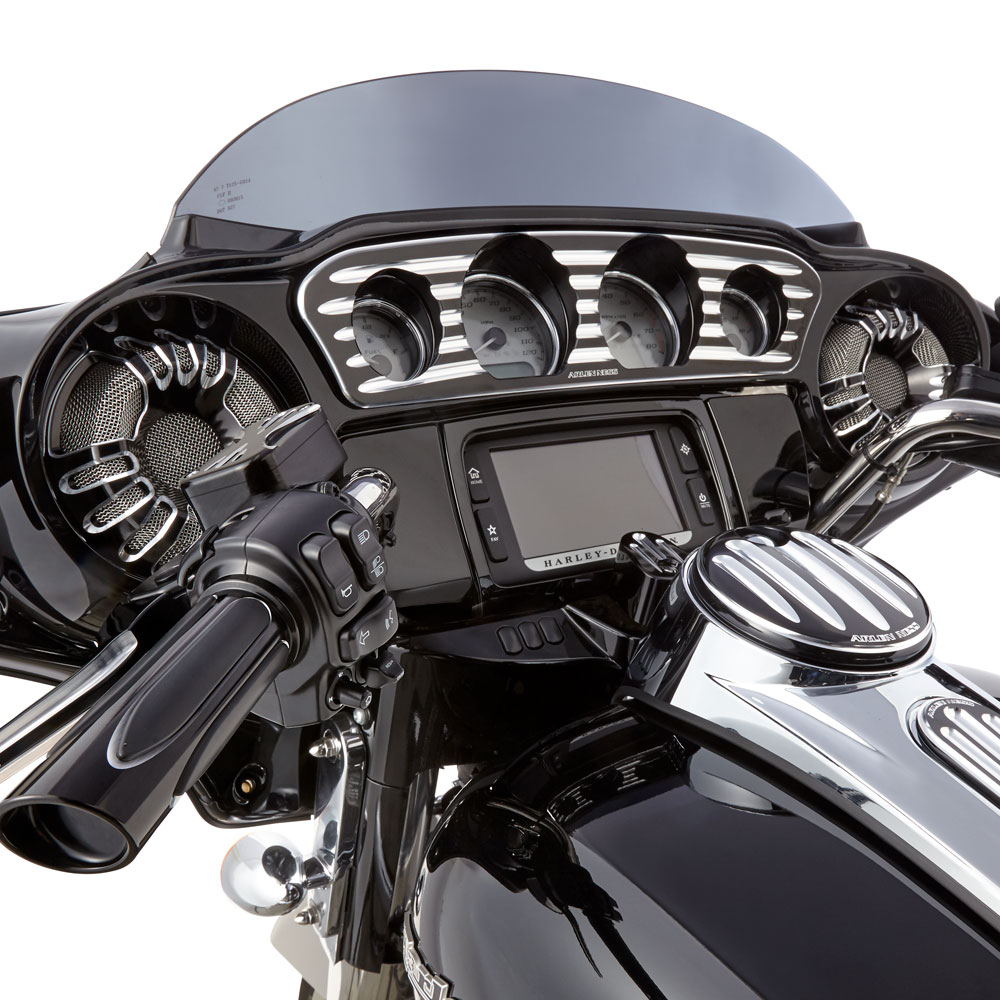 Arlen Ness(アレンネス) Inner Fairing Gauge Trim – ハーレー