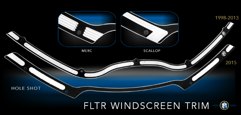 パフォーマンスマシン 2015FLTR用ウインドシールドトリム