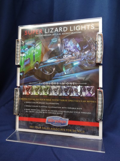 Kuryakyn(クリアキン)SUPER LIZARD LIGHTS（スーパーリザードライト） 　ディスプレイキットをプレゼント!!!