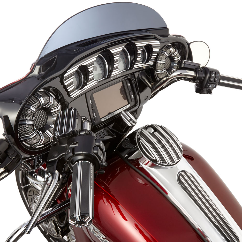 Arlen Ness(アレンネス) Inner Fairing Gauge Trim – ハーレー