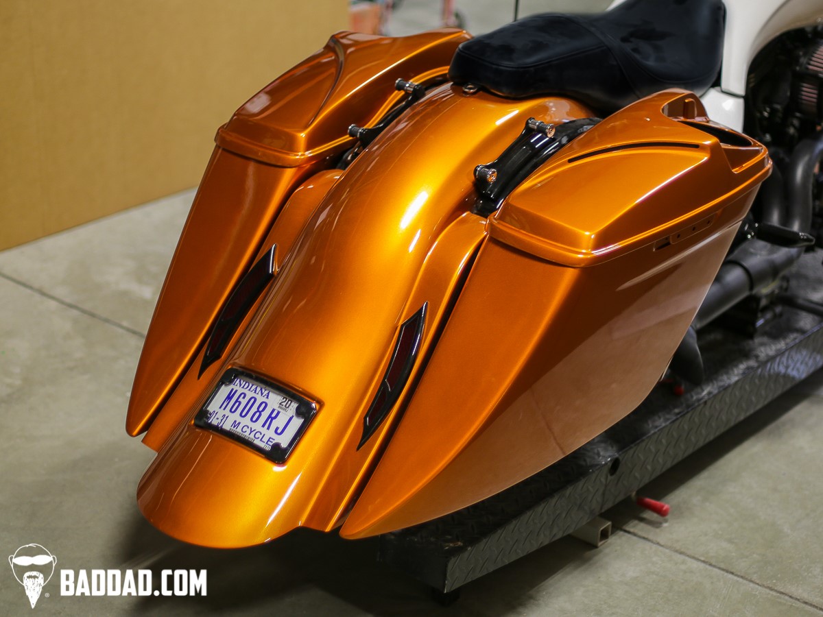 Bad Dad(バッドダッド) Street Series Stretched Saddlebags