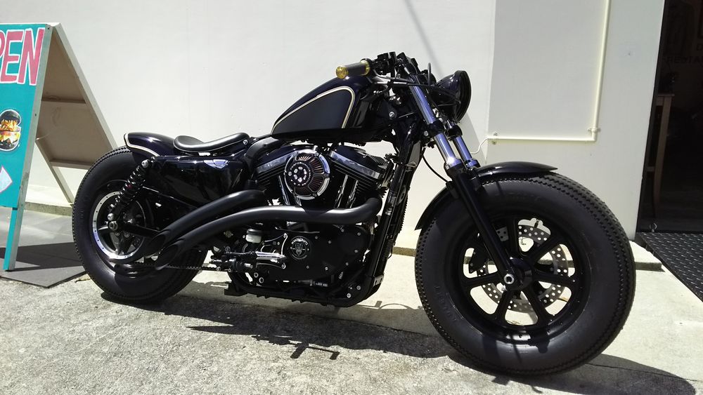 Roland Sands Design on 2012 XL1200X Forty-Eight / ディーズガレージ