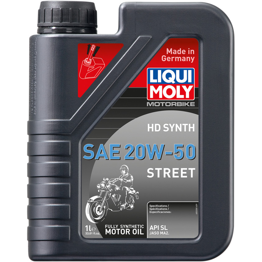 LIQUI MOLY（リキモリ） Motorbike HD Synth 20W-50 Street エンジンオイル – ハーレー・カスタム・ワールド  [HARLEY CUSTOM WORLD]