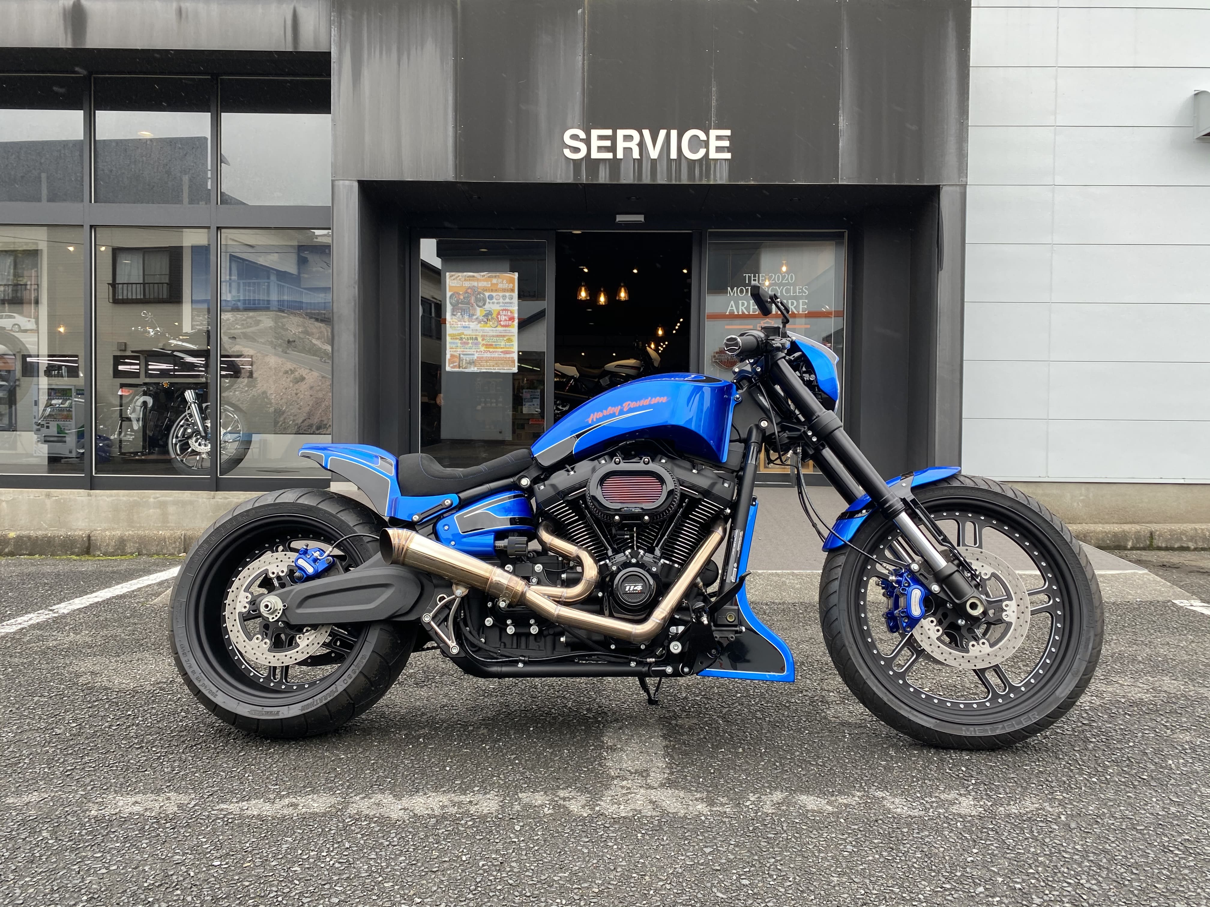 Thunderbike GP-Style on 2019 FXDR / ハーレーダビッドソン成田