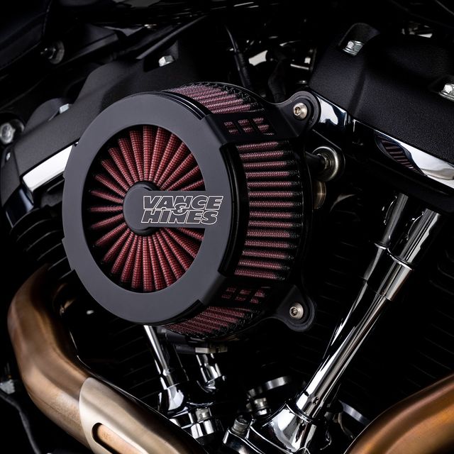 夏期間限定☆メーカー価格より68%OFF!☆ VANCE＆HINES バンス＆ハインズ VO2 エアインテイク Radiant III  レイディエントスリー ブラック Sportster 41457