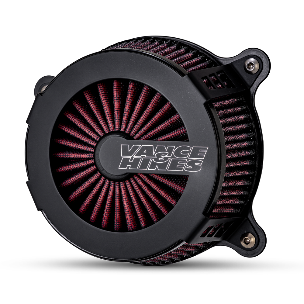 VanceHines（バンス＆ハインズ） VO2 Air Cleaner オールブラック仕上げがラインナップ！ – ハーレー・カスタム・ワールド  [HARLEY CUSTOM WORLD]