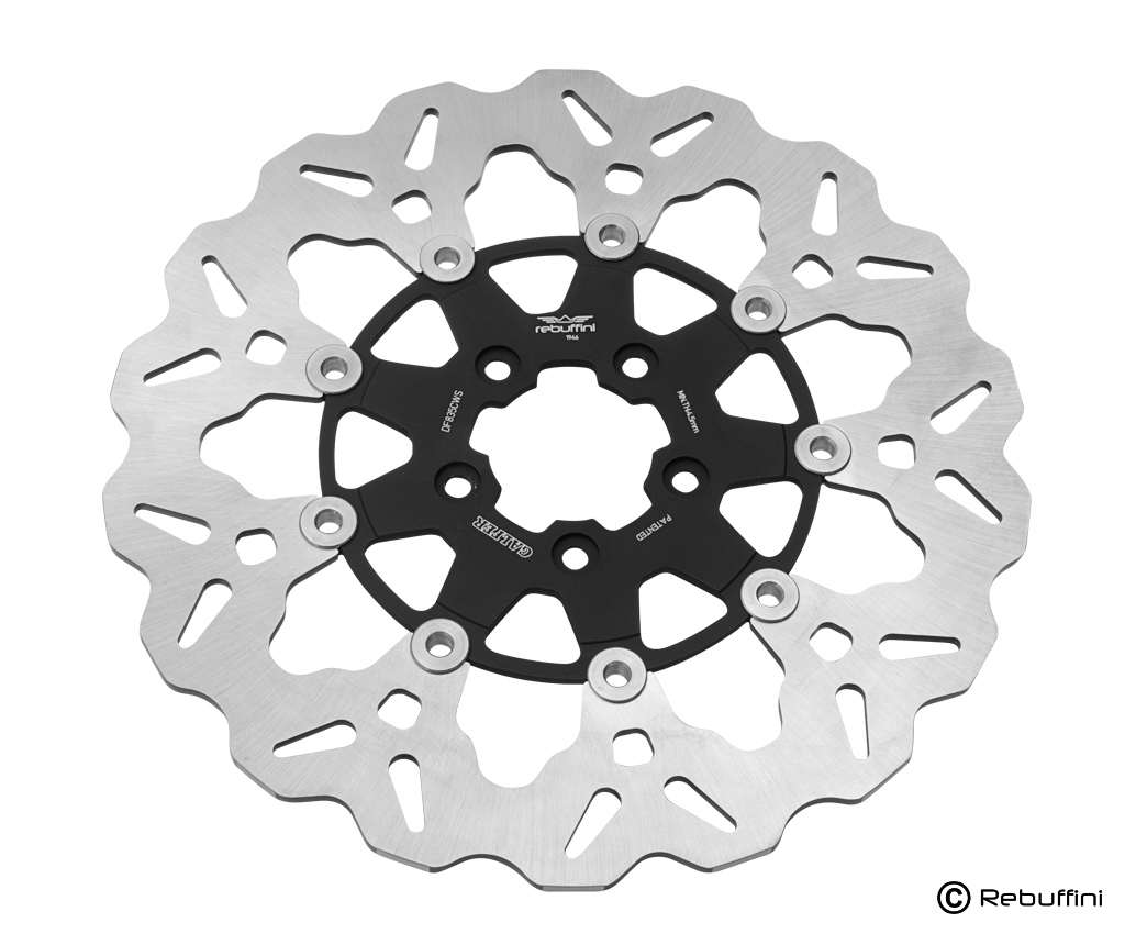 ずっと気になってた 正規品 レブフィニ その他ハーレー REAR BRAKE ROTOR o 300mm x 6mm ALU WAVE  Rebuffini バイク ad-naturam.fr