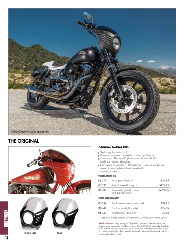 Arlen ness wide glide fairing deals